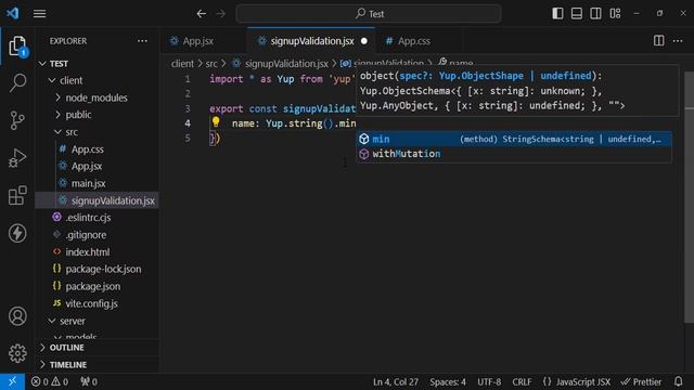 Form Validation in React JS using Formik and Yup смотреть онлайн