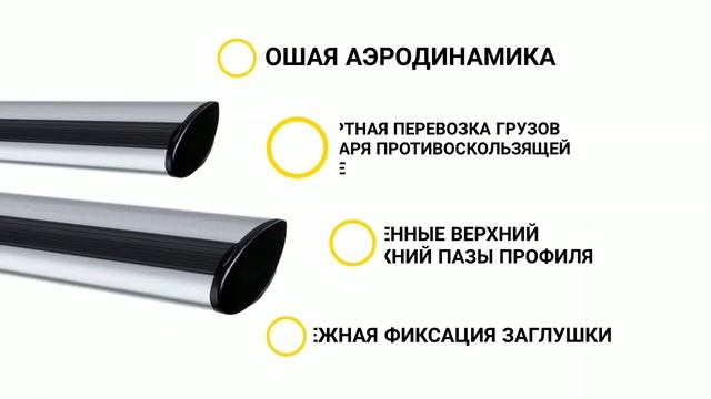 Багажник на крышу Альфа Тур крыловидный Compact, длина дуги 120 см смотреть онлайн