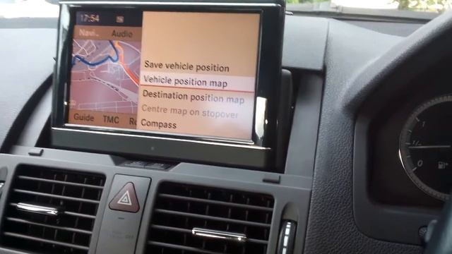 Mercedes Benz W204 Command System