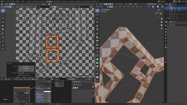 Modeling Key of Erebor - Blender 3D смотреть онлайн