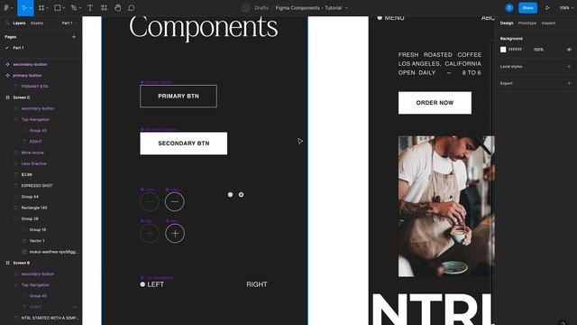 Figma Components Tutorial - Learn the basics of Components in 10 minutes смотреть онлайн