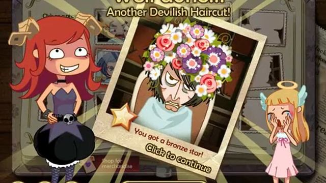 Devilish Hairdresser, игры для девочек