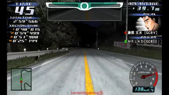 Initial D: Street Stage - Part #30 - Bunta vs my stock subaru (final) смотреть онлайн