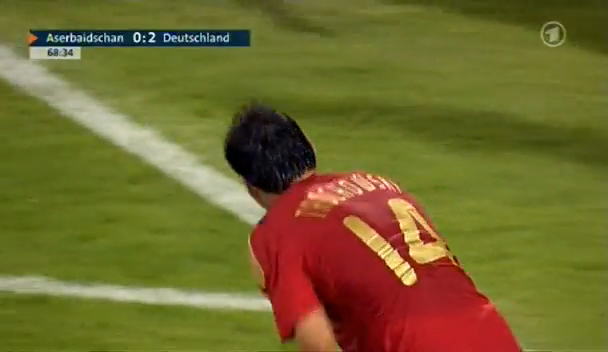  Azerbaijan 0 - 2 Germany  2тайм