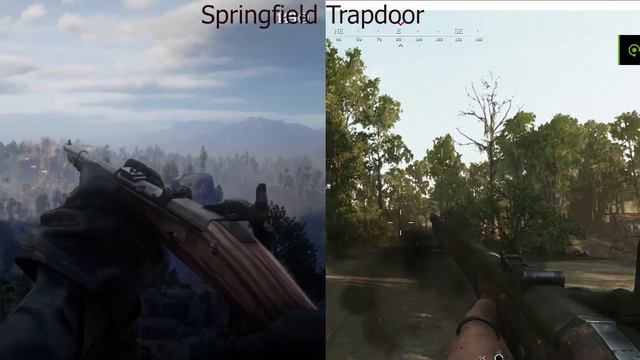 RDR 2 & Hunt:Showdown | Weapons Animation Comparison смотреть онлайн