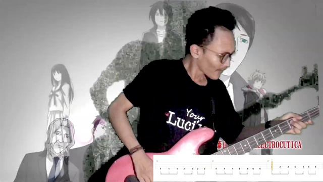 Noragami Aragoto OP - 「狂乱 Hey Kids!!」(Bass Cover) with Tabs смотреть онлайн