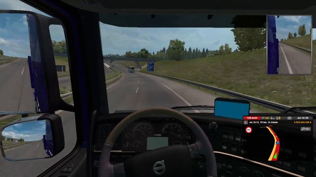 Euro Truck Simulator 2 Tandem Mod смотреть онлайн