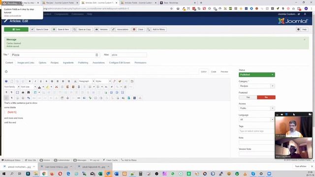 Joomla Custom Fields Part Deux! with Marc Dechèvre - ? Watch Me Work 056 смотреть онлайн