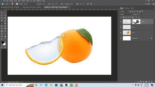 Water Orange Photoshop Manipulation Splash Effect Photoshop Tutorial for beginners #JAGFX смотреть онлайн