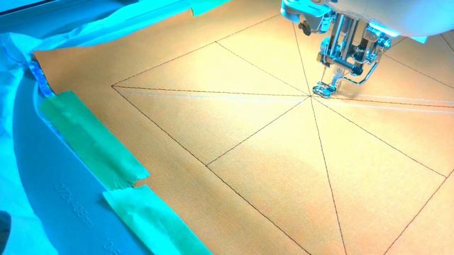 Brother Luminaire Tutorial: Half Square Triangles Easy 16 At Once