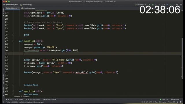 Python: How to build Notepad in less than 5 Minutes! | Essential Engineering смотреть онлайн