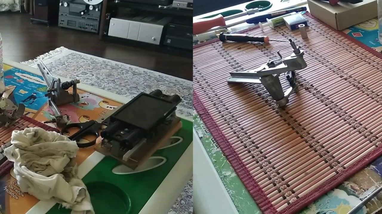 Ремонт Олимп 004. Профилактика узлов обводных и прижимного роликов. Часть 11. смотреть онлайн