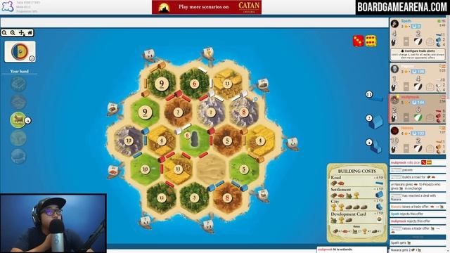 CATAN - A NEW WAY TO PLAY (Board Game Arena) смотреть онлайн