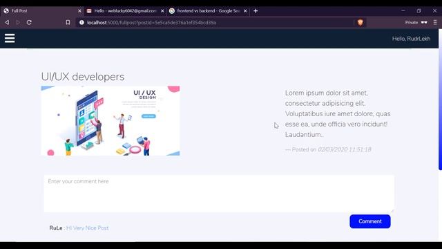 RuLe Blogger | Flask | MongoDB | Bootstrap4 | UI/UX | Blogging Website | WebDevsHere смотреть онлайн