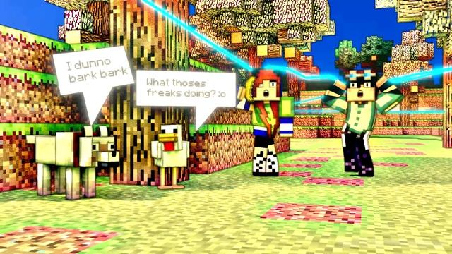 Annoying Villagers 29 - Minecraft Animation смотреть онлайн