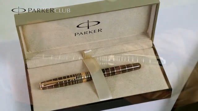 1859480 Перьевая ручка Parker (Паркер) Sonnet Masculine Brown BGT F 18К смотреть онлайн