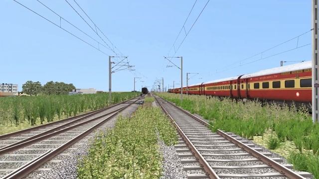 Second AC Coupling AC 3-Tier Coach | BUMPY RAILROAD | Train Simulator | TS 2022 | KR King of Gamer смотреть онлайн
