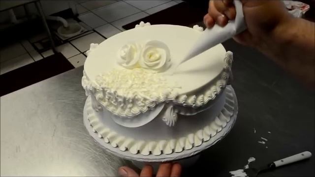 Украшение тортов | Как украсить торт на свадьбу за 5 минут смотреть онлайн