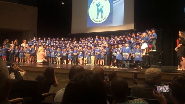 Pre-K kids sing “We Will Rock You” смотреть онлайн