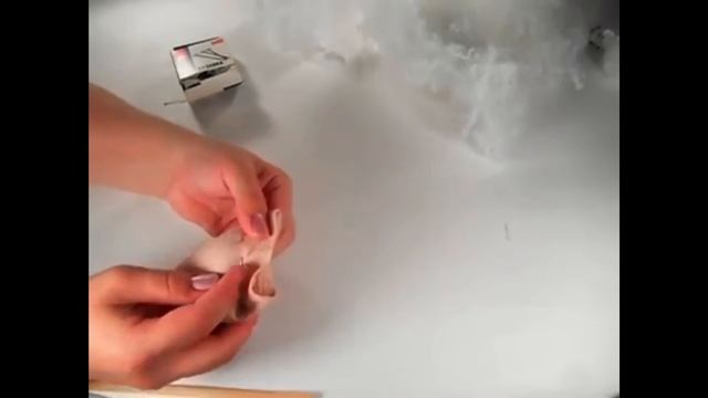 МК "Кукла Дотти".Tilda dottie doll. Часть 2. Набиваем ноги, руки и туловище куклы. смотреть онлайн