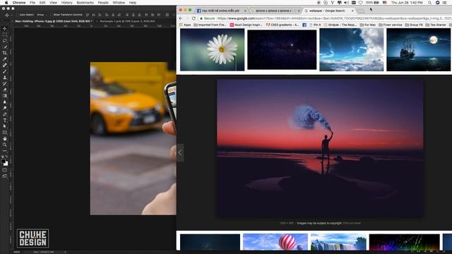 PTS Căn bản - Bài 5 - Ứng dụng Smart Object trong Photoshop #ChuheDesign смотреть онлайн