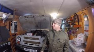 Установка электроподогревателя на автомобиль УАЗ