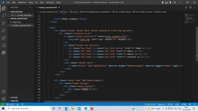 How to create modal using bootstrap? | Bootstrap 5 смотреть онлайн