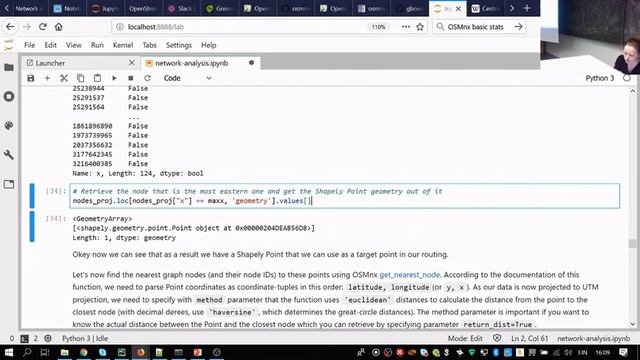 AutoGIS 2019 Lesson 6.2 Network analysis in Python смотреть онлайн