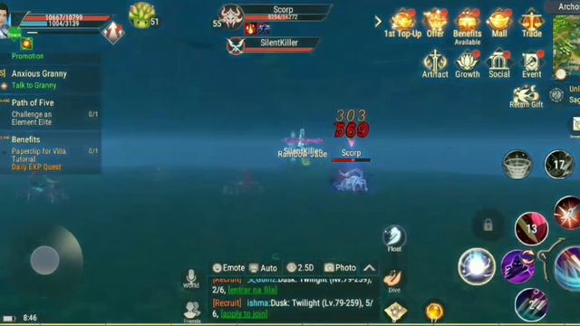 Archosaur City Outskirts ( All Hidden Quest) - Perfect World mobile смотреть онлайн