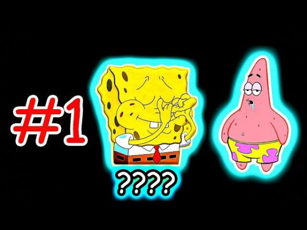 Spongebob and Patrick Mega Compilation Sound Variations in 205 Seconds