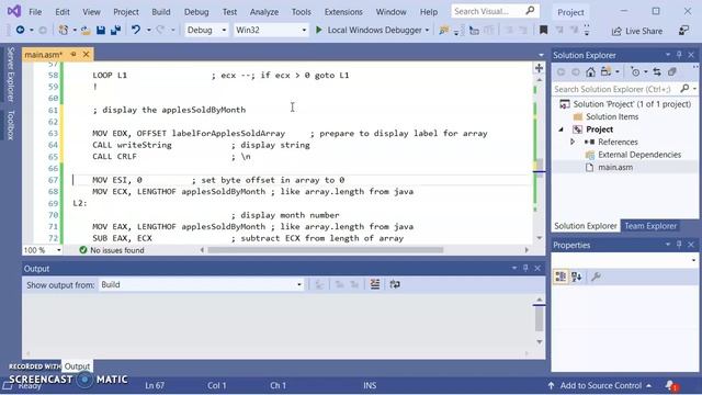CSIT 256 Irvine Ch 5 Part 1 of Demo load an array and write a procedure смотреть онлайн
