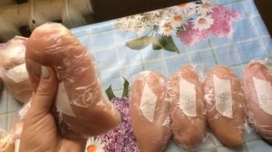 РАЗДЕЛКА И ЗАМОРОЗКА КУРИЦЫ//ЗАГОТОВКА ПОЛУФАБРИКАТОВ/хранение в морозилке/