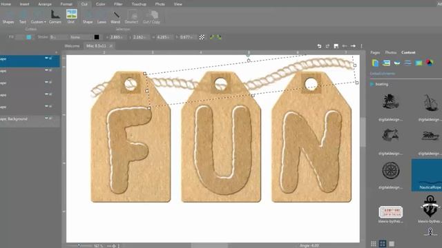 Artisan Tutorial: Tags and Rope (or String) смотреть онлайн
