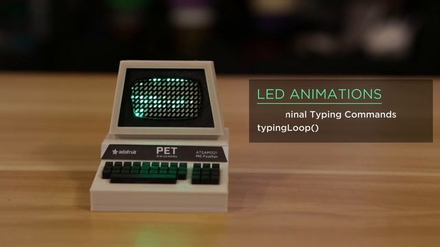 Commodore PET LED Animations смотреть онлайн