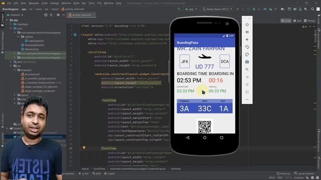 Class 591 - Finishing Lesson 2 Data Binding | Android App Development Complete Course In Hindi смотреть онлайн