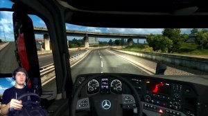 ДВОЙНОЙ РЕЙС - Euro Truck Simulator 2 + РУЛЬ Logitech driving Force GT