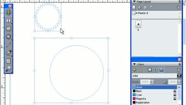 Выделение объектов в QuarkXpress8 смотреть онлайн