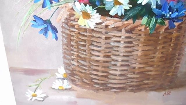 Презентация моей картины "Летний букет" смотреть онлайн