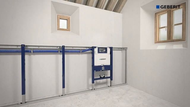 Инструкция по монтажу инсталляции для подвесного унитаза Geberit Duofix Omega смотреть онлайн