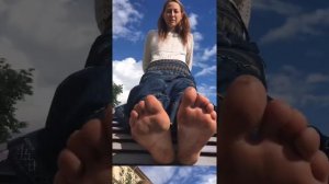 Щекотка челлендж (старье) / Tickle feet challenge. Old clip №6