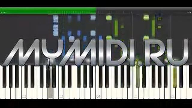 TheFatRat - Monody [MIDI+PDF] [Ноты] [Piano Cover Tutorial] [Synthesia] [MYMIDI.RU]