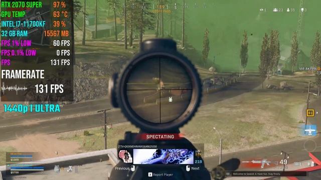 RTX 2070 SUPER 8GB | Call of Duty : Warzone ( Maximum Settings RTX ON / DLSS ON ) смотреть онлайн