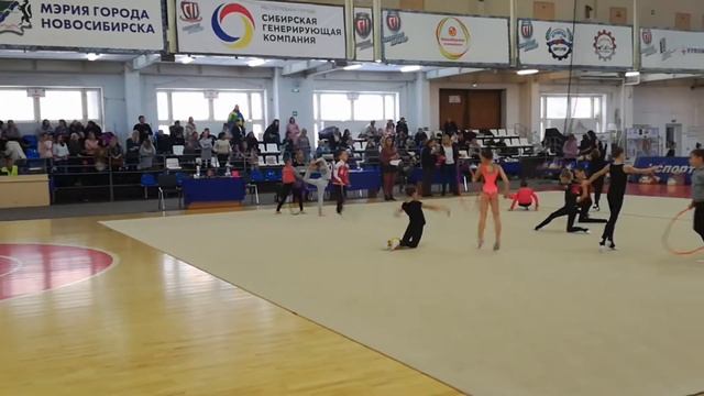 Разминка. Художественная гимнастика. Шайхисламова Карина. смотреть онлайн