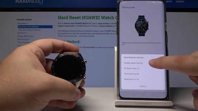 How to Pair HUAWEI Watch GT with Smartphone - Connect Devices смотреть онлайн