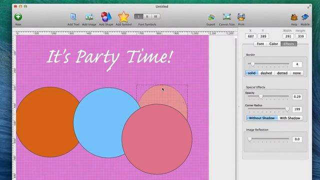 How to adjust shape transparency levels using Publisher Star for Mac смотреть онлайн