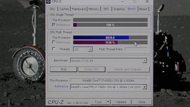 Intel i7 6950X CPUZ Bench in 2019 at 4.375ghz смотреть онлайн