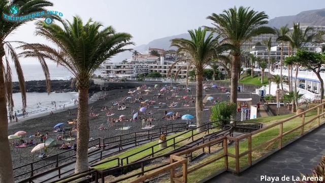 Puerto de Santiago (Santiago del Teide) en Tenerife - España смотреть онлайн