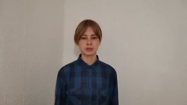 Кирилл рассказывает стихотворение "Я вас любил..." смотреть онлайн