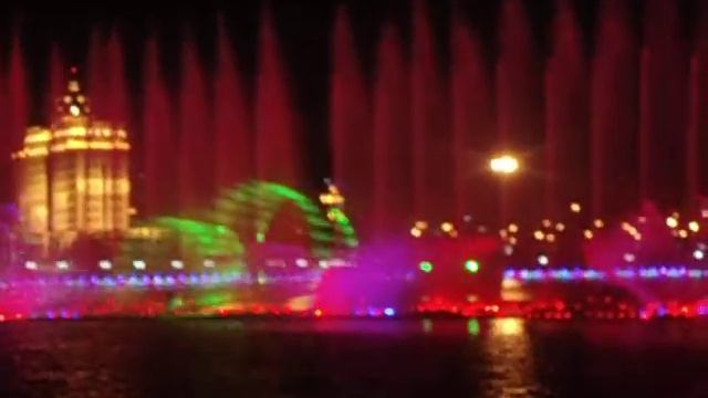 ездил в суйфэньхэ=))) Поющий фонтан. смотреть онлайн