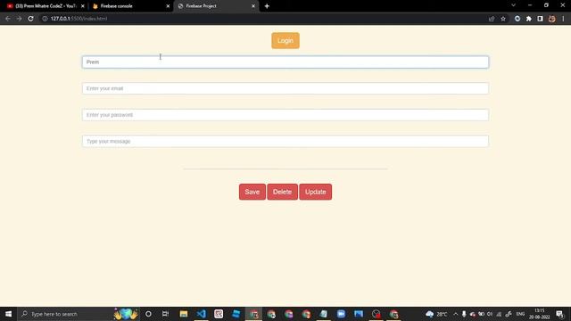 How to Get, Sava, Push, Update and Delete The Data | Firebase | Prem Mhatre CodeZ смотреть онлайн